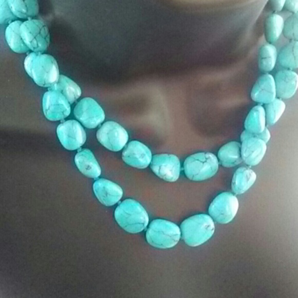 Kathy Lee Collection Turquoise Dress - Picture 7 of 8